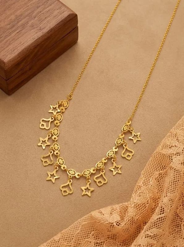 Gold Star Charm Dokiya Necklace