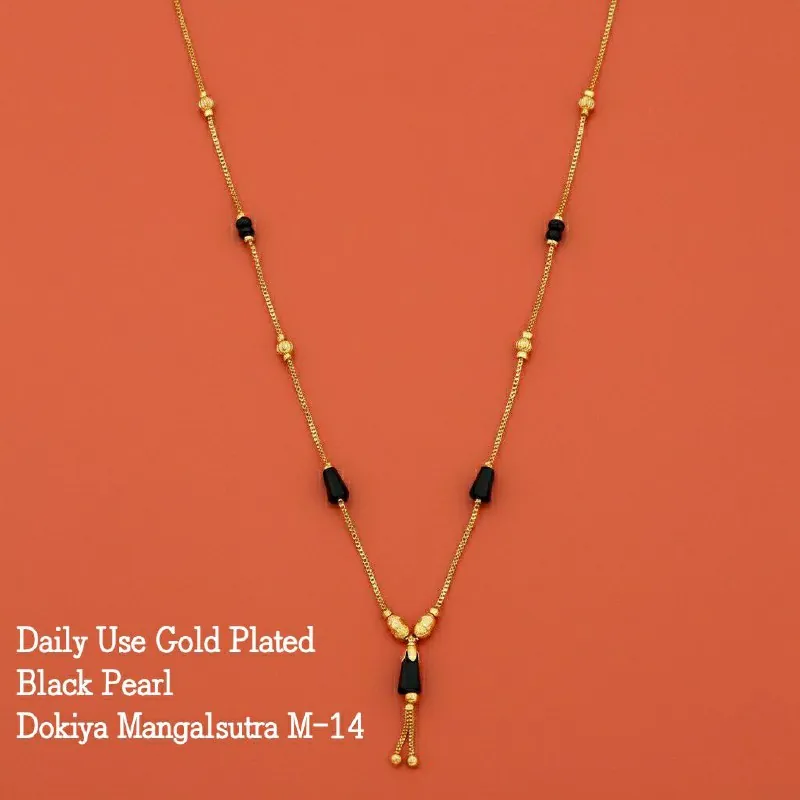 Black Drop Bead Dokiya Mangalsutra