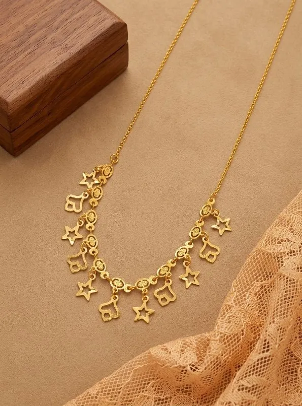 Gold Star Charm Dokiya Necklace